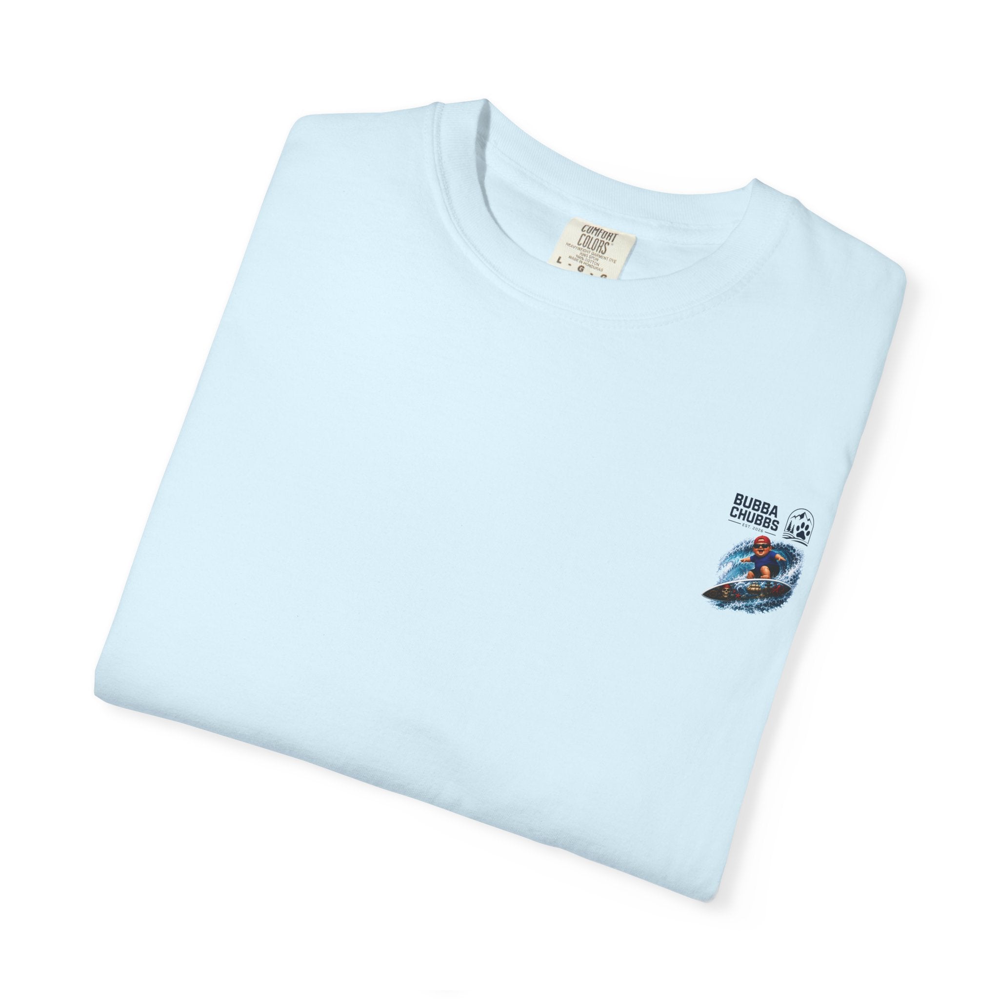 BubbaChubbs Minimal Surfs Up Tee - BubbaChubbs Brand