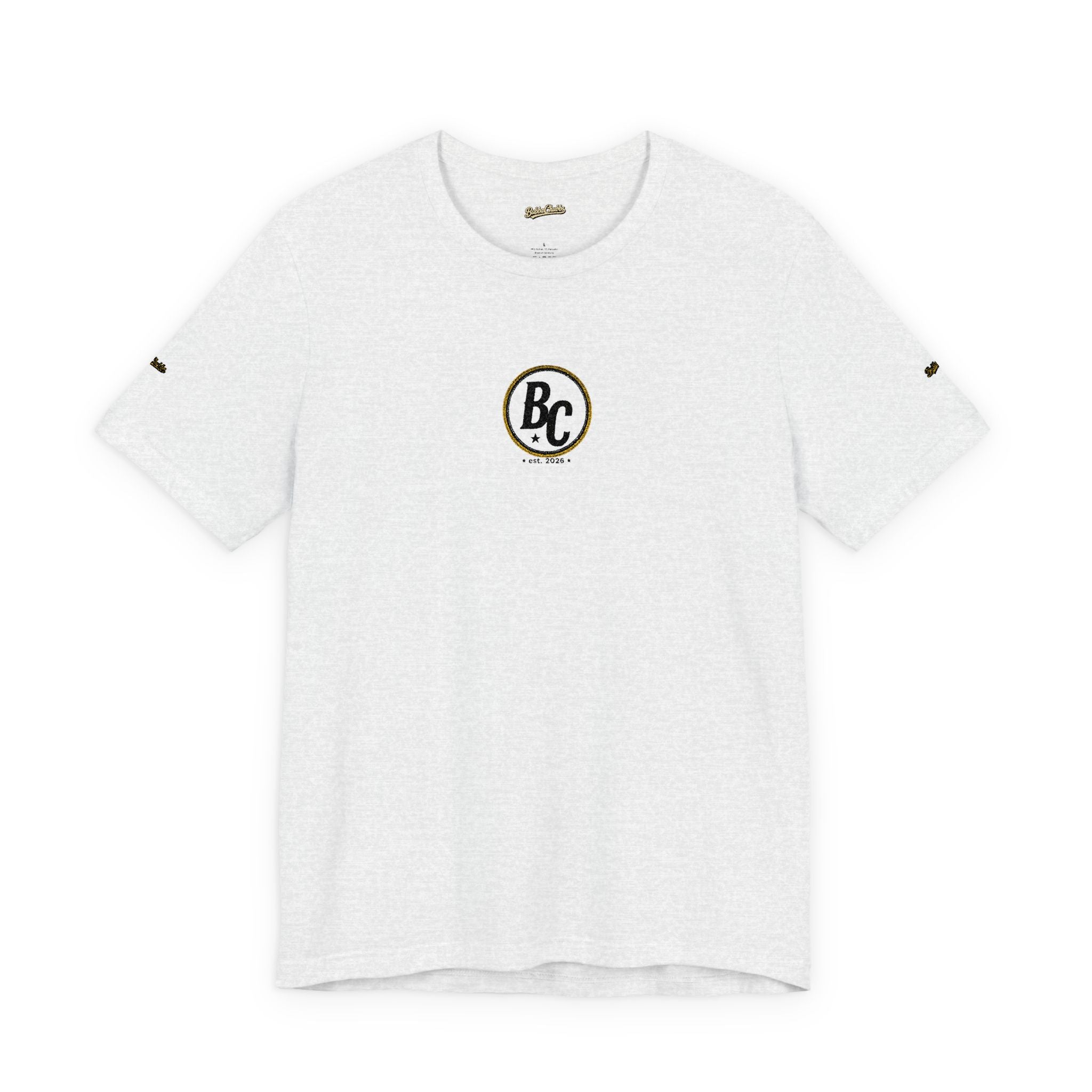 BubbaChubbs - Embroidered Logo - Unisex Jersey Short Sleeve Tee