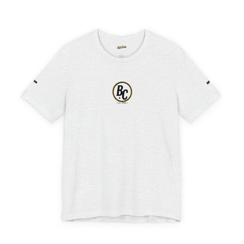 BubbaChubbs - Embroidered Logo - Unisex Jersey Short Sleeve Tee
