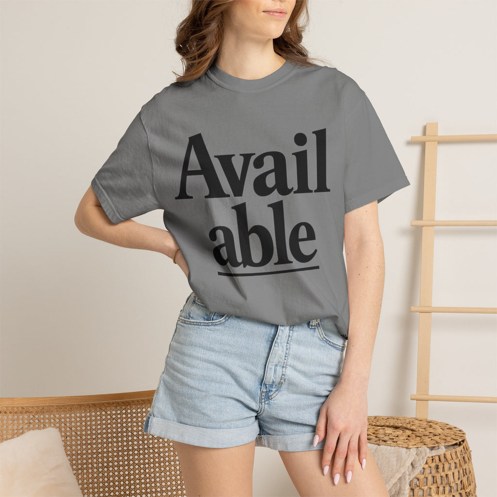 BubbaChubbs Available Tee - BubbaChubbs Brand