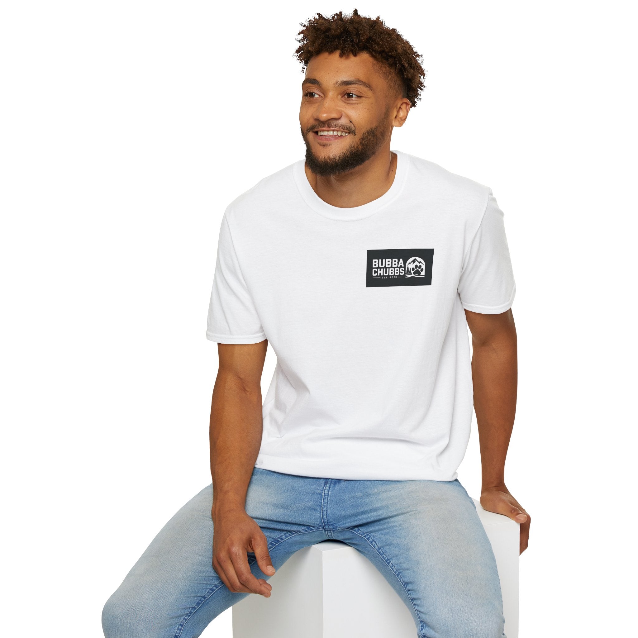 BubbaChubbs Updated Modern Logo Short-Sleeve Tee - BubbaChubbs Brand