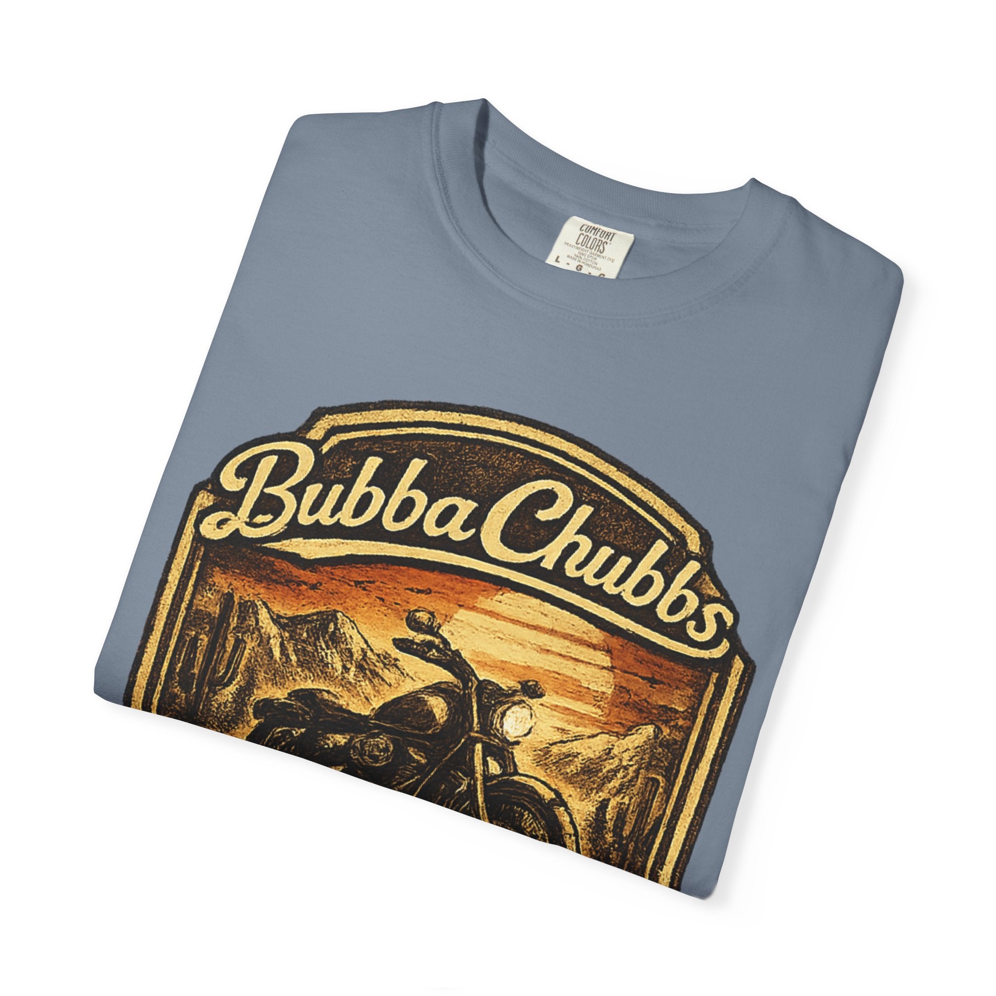 Motorcycle Garage Graphic Tee | BubbaChubbs Biker T-Shirt