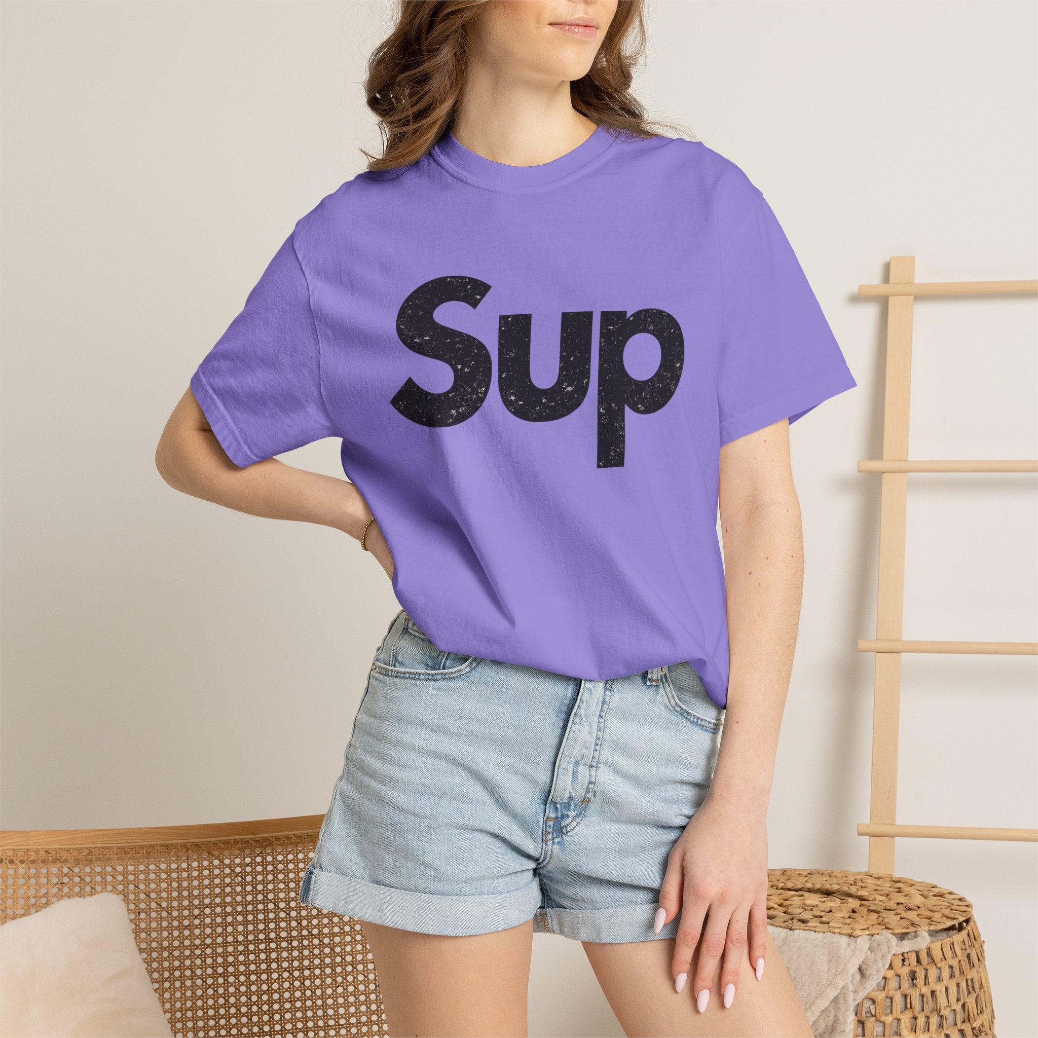 BubbaChubbs Sup Black Lettering Tee - BubbaChubbs Brand