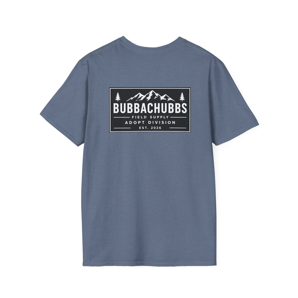 BubbaChubbs Logo front and Back Short-Sleeve Tee - BubbaChubbs Brand