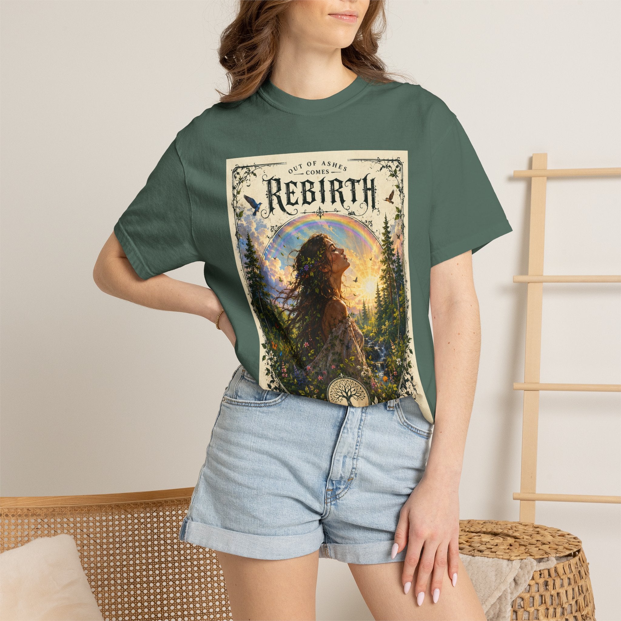 BubbaChubbs Out of the Ashes Inspired Style Tee Printify