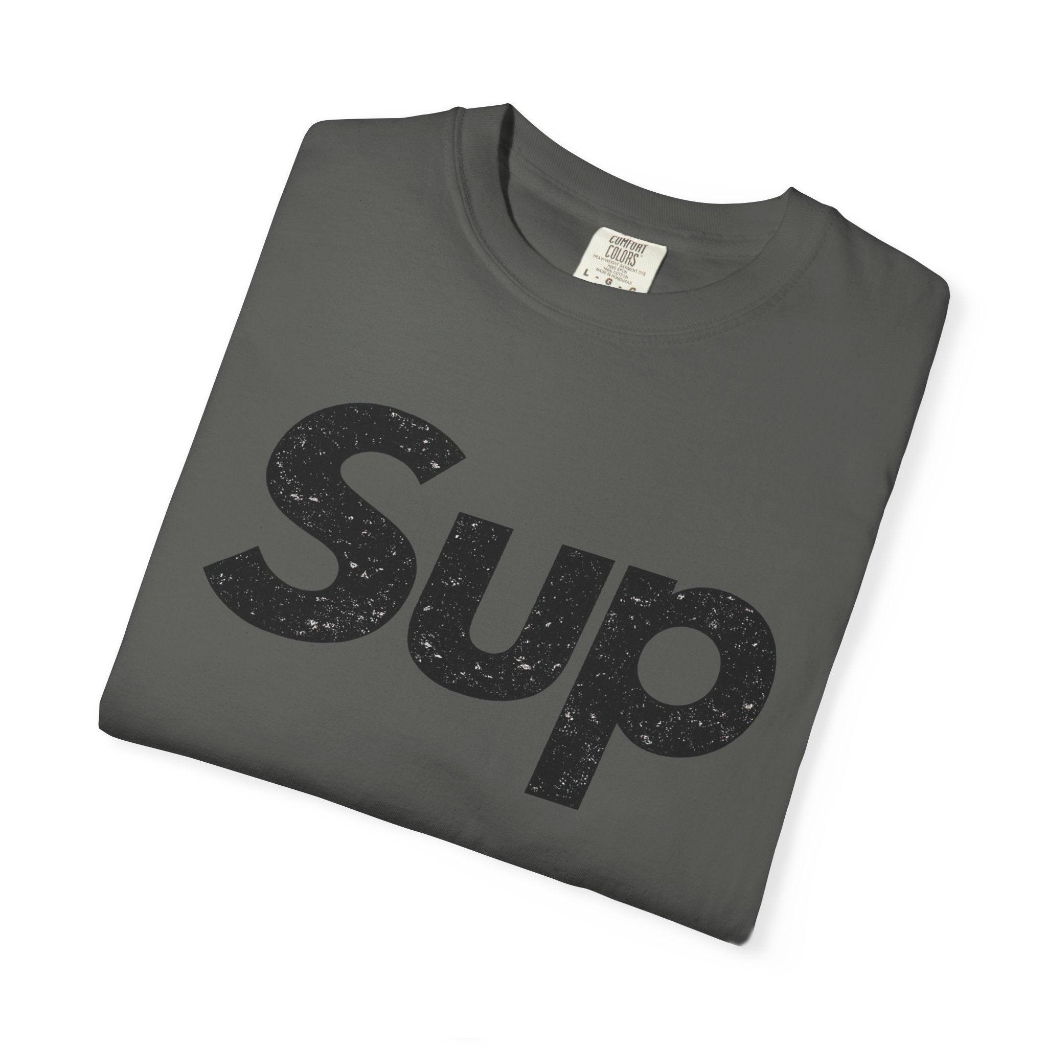 BubbaChubbs Sup Black Lettering Tee - BubbaChubbs Brand