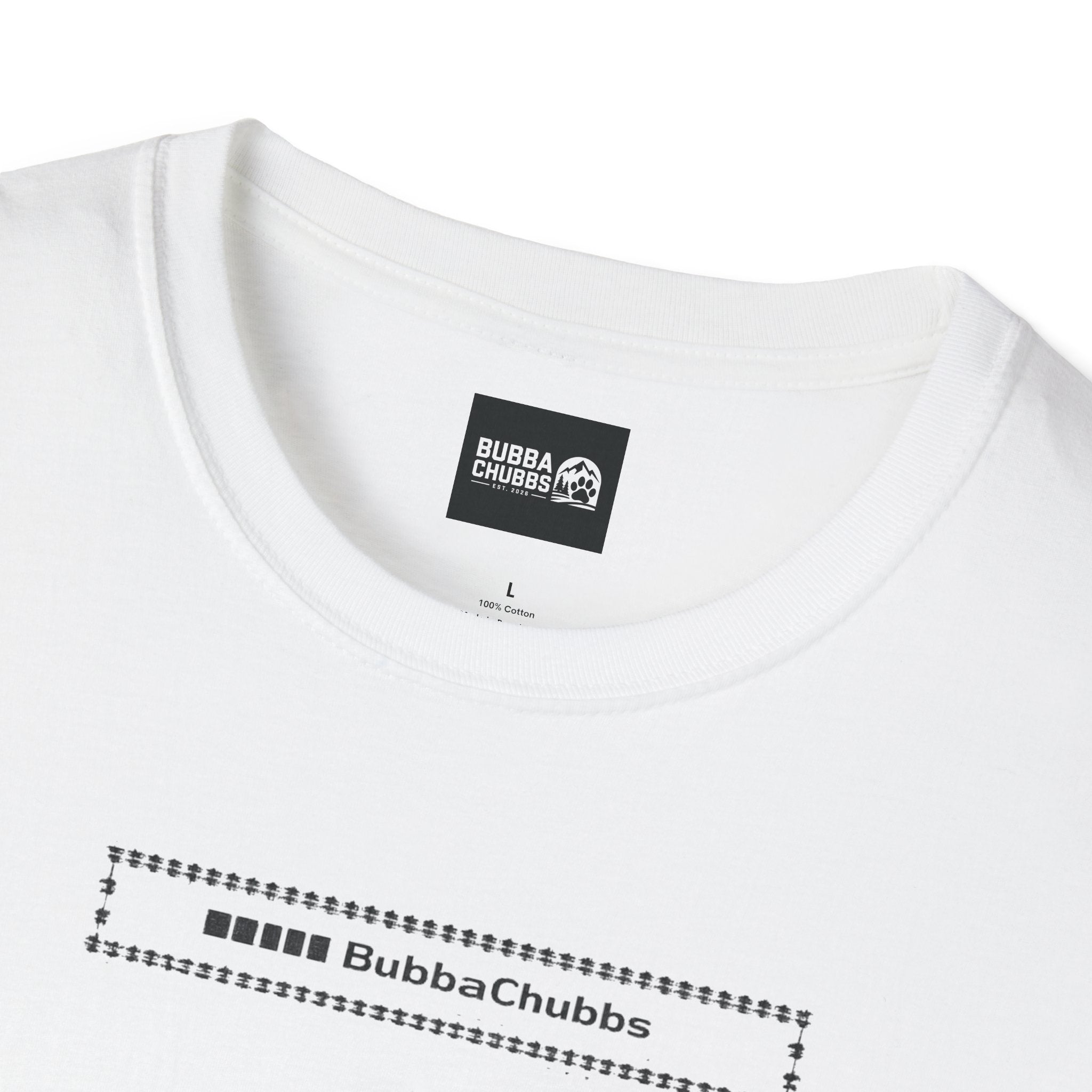 BubbaChubbs Classic Boxed Text Short-Sleeve Tee - BubbaChubbs Brand