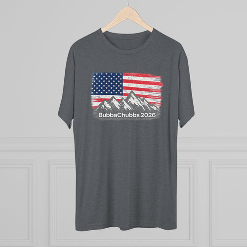 BubbaChubbs 2026 Patriotic Mountain Tee Printify