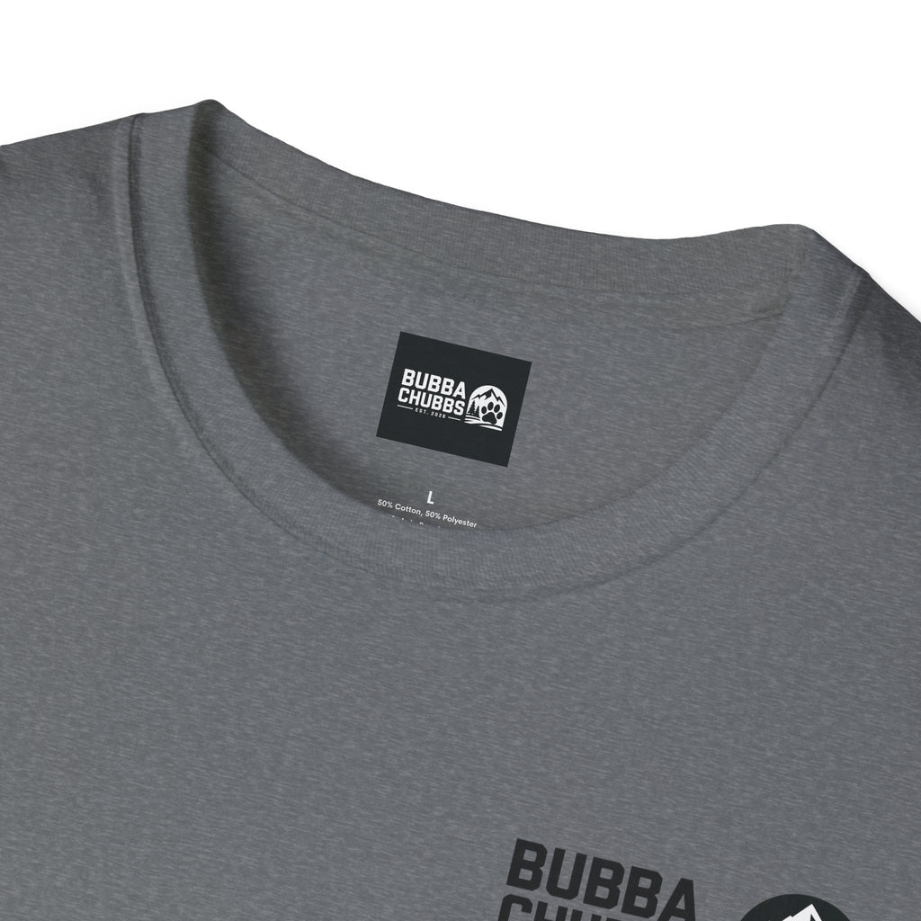 BubbaChubbs Updated Modern Logo Transparent Short-Sleeve Tee - BubbaChubbs Brand