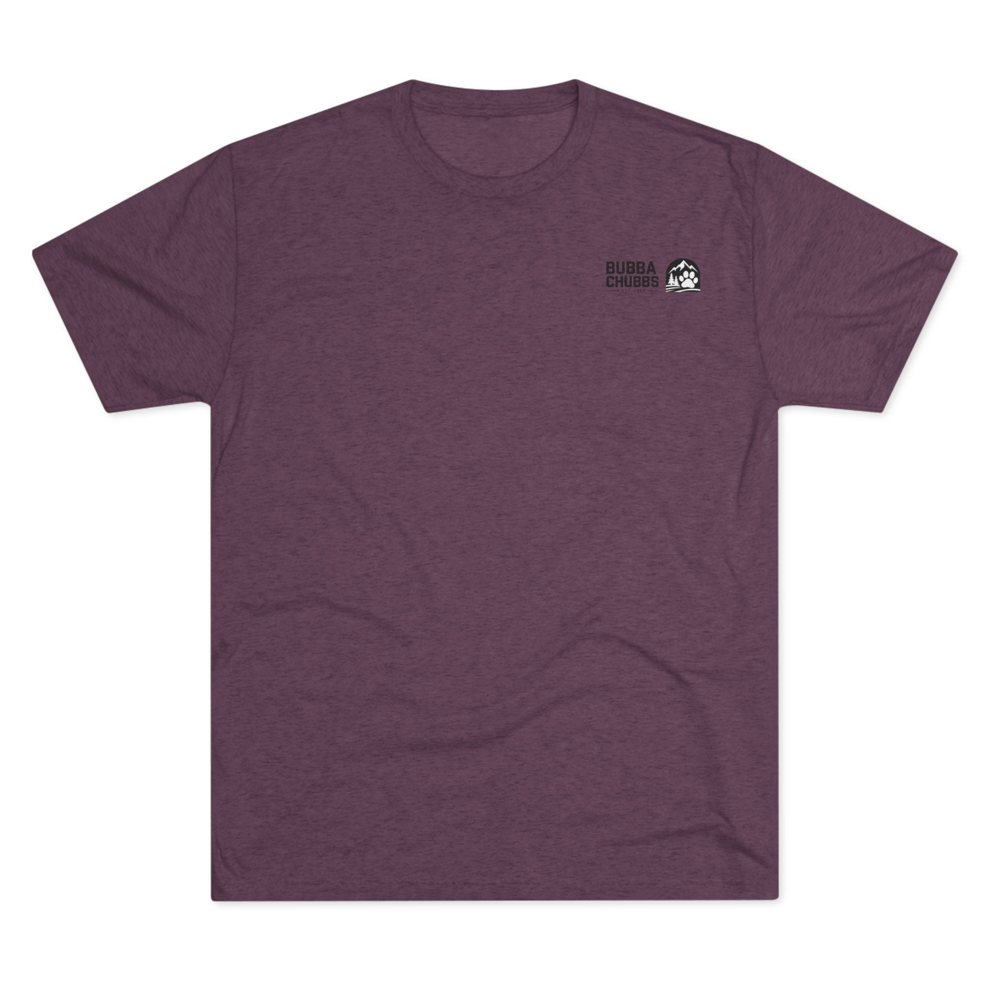 BubbaChubbs Mountains Minimalist Logo Tee — Adventure Outdoor Crew Shirt - BubbaChubbs Brand