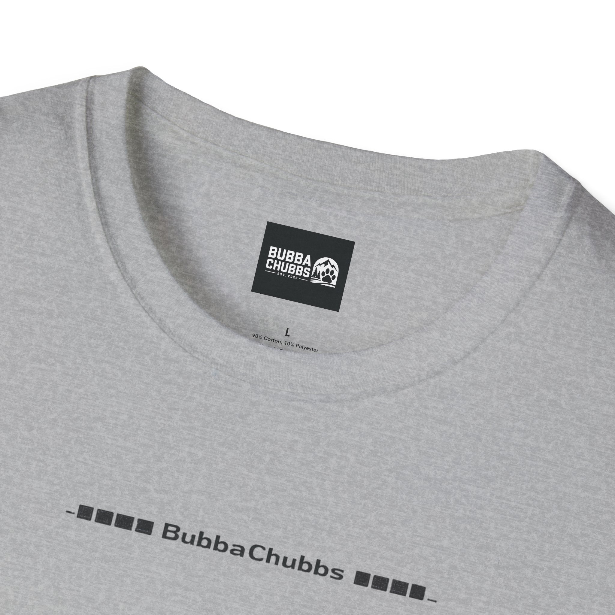 BubbaChubbs Classic Heavy Text Short-Sleeve Tee - BubbaChubbs Brand