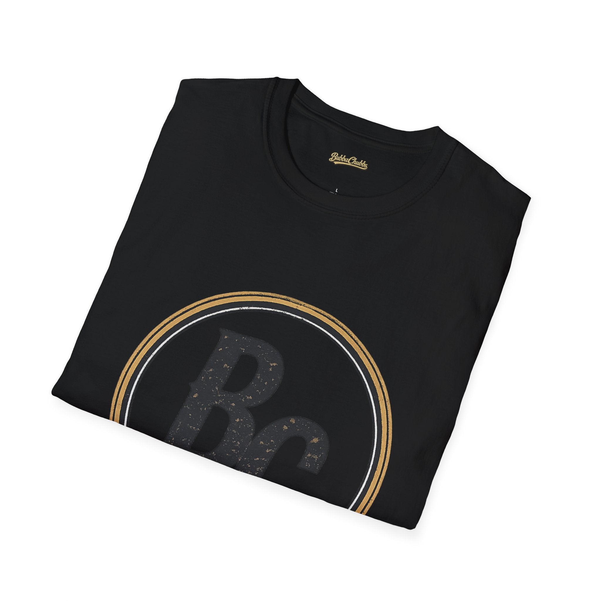 BubbaChubbs Logo Simple No Back Graphic Tee Printify