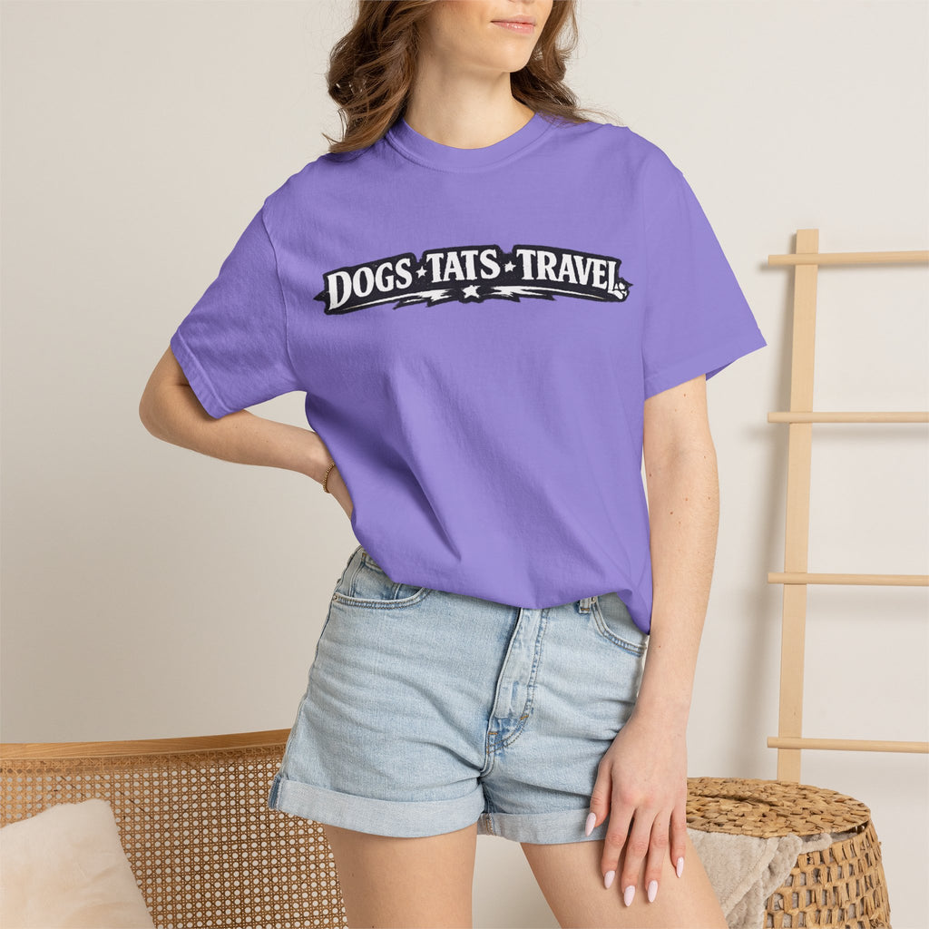 BubbaChubbs Dogs Tats Travel Chill Tee Printify