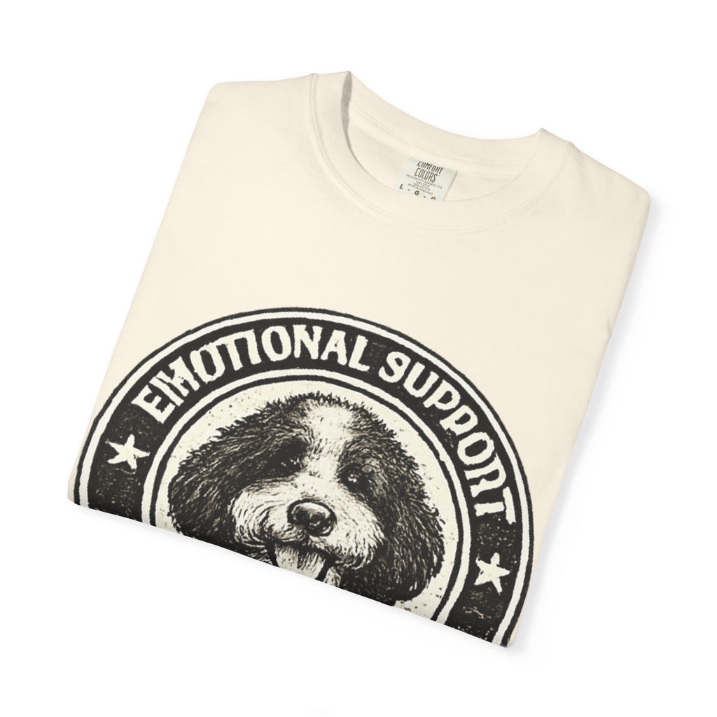 BubbaChubbs Doodle Vintage Emotional Support Style Tee Printify