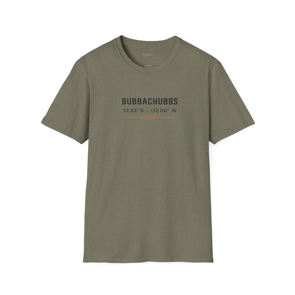 BubbaChubbs Adopt Latitude Tee - BubbaChubbs Brand