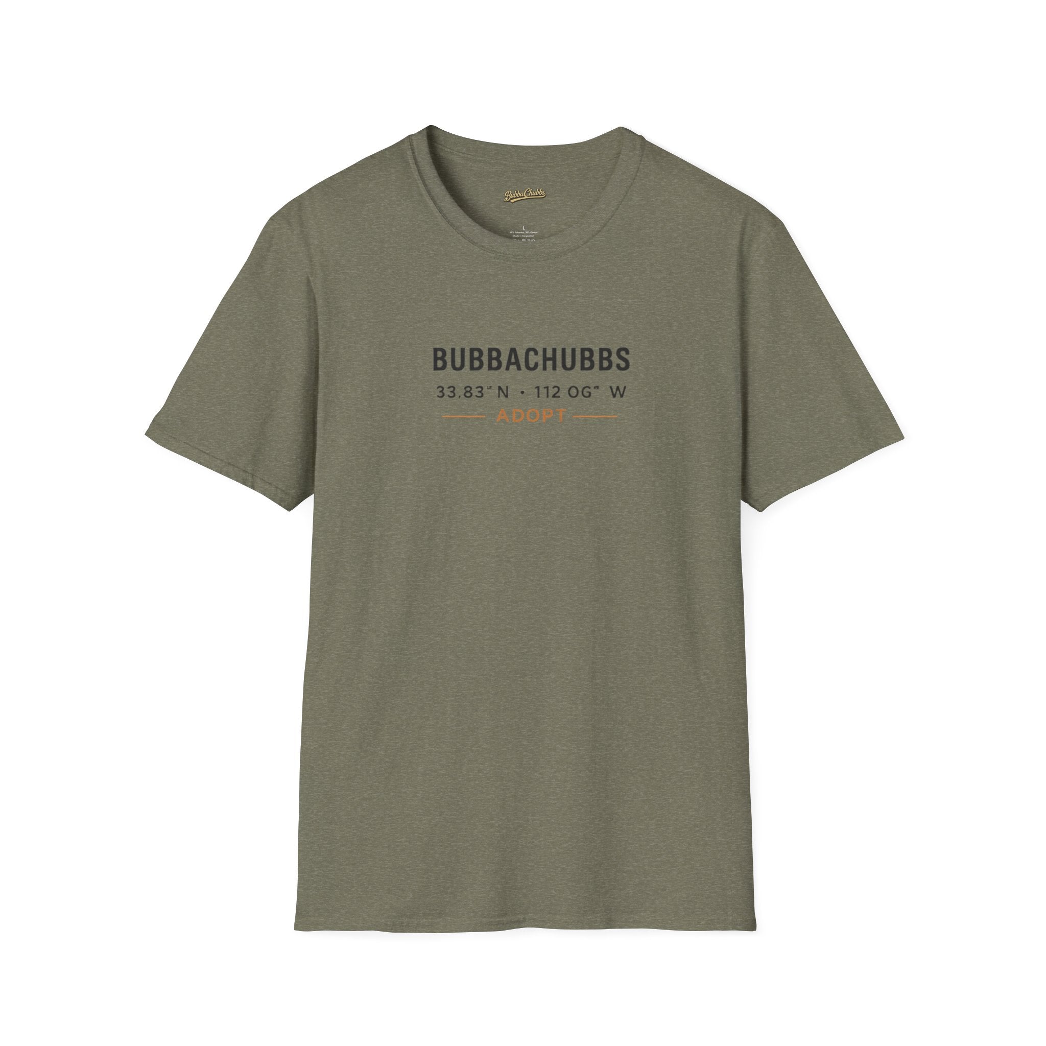 BubbaChubbs Adopt Latitude Tee - BubbaChubbs Brand