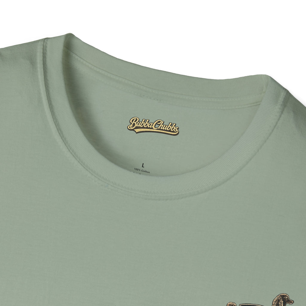 BubbaChubbs Himself Chest Logo Short-Sleeve Tee - BubbaChubbs Brand