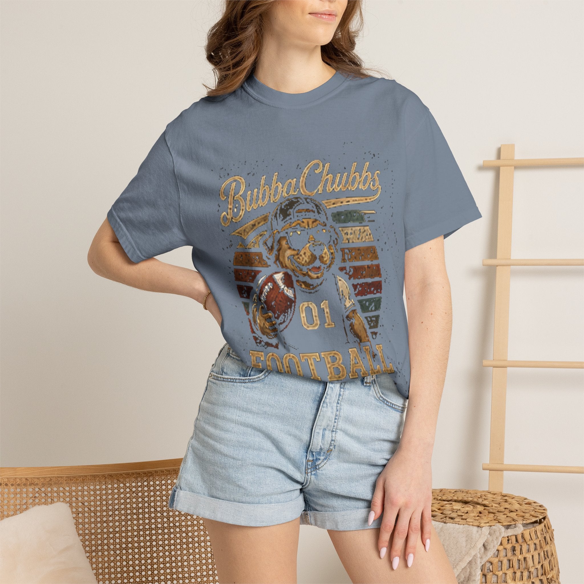 Football Graphic Tee | BubbaChubbs Get Out Stay Wild T-Shirt