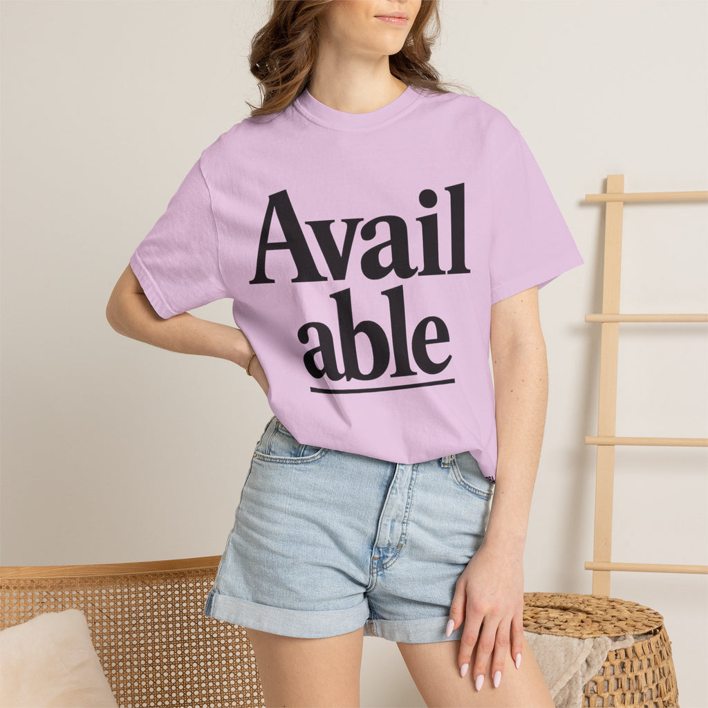 BubbaChubbs Available Tee - BubbaChubbs Brand