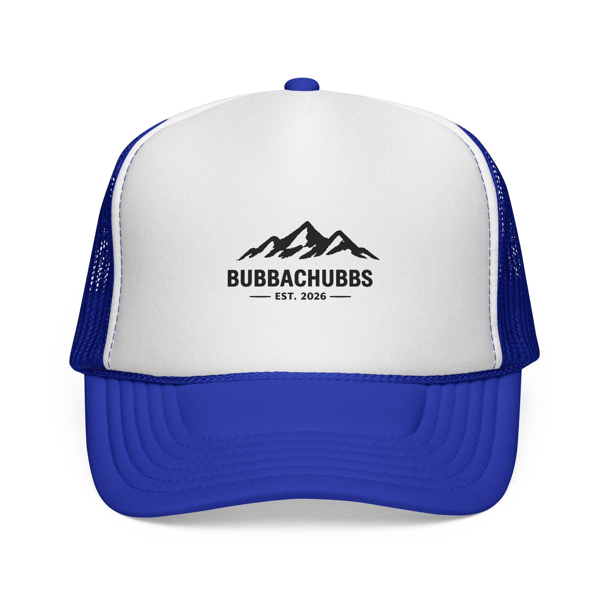 BubbaChubbs Adventure Mountain Trucker Cap — Retro Hat - BubbaChubbs Brand