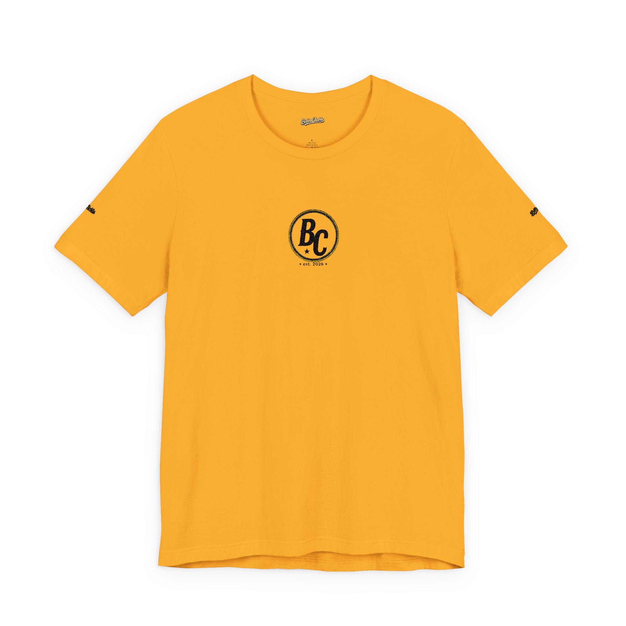BubbaChubbs - Embroidered Logo - Unisex Jersey Short Sleeve Tee