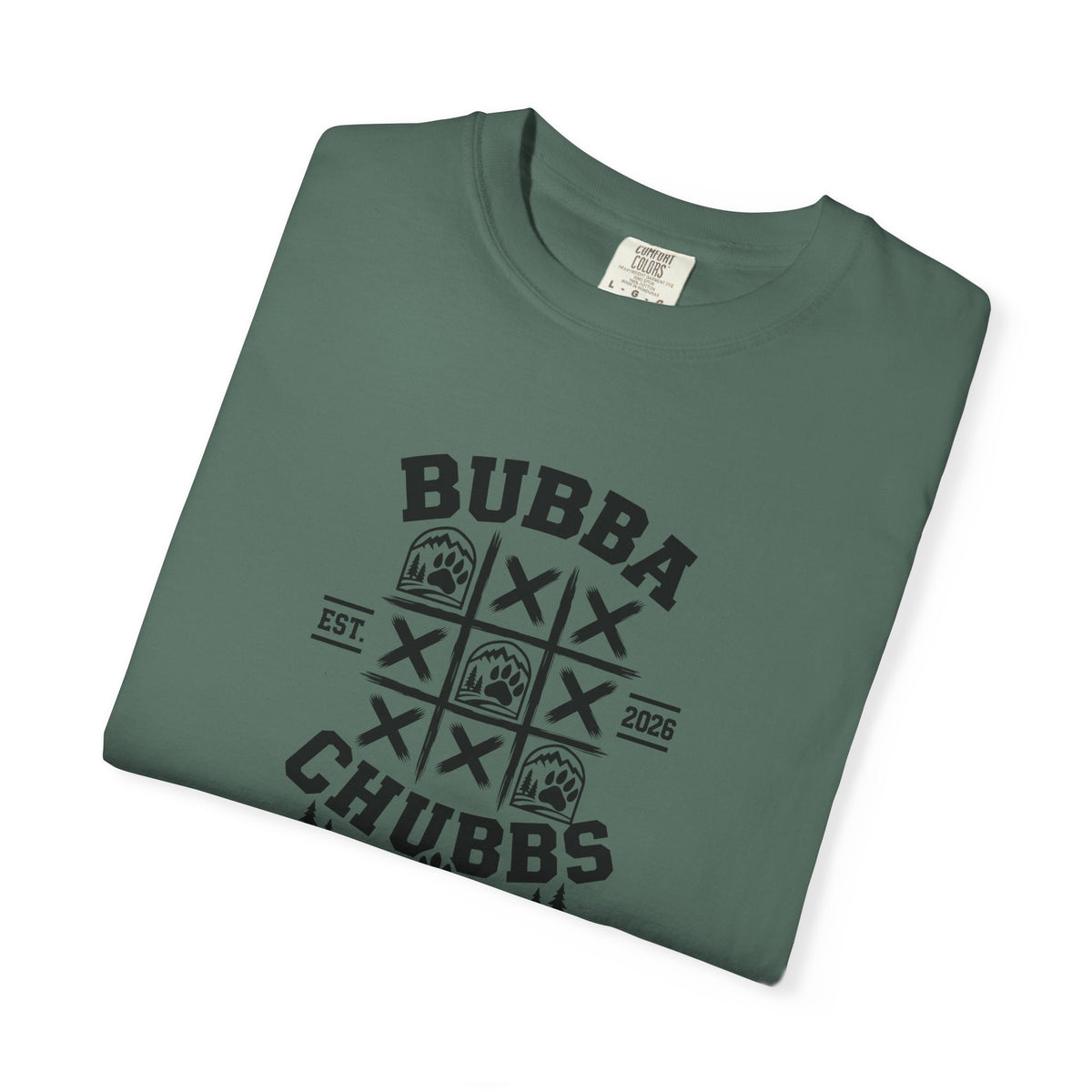 BubbaChubbs Tic Tac Paw Logo T-Shirt