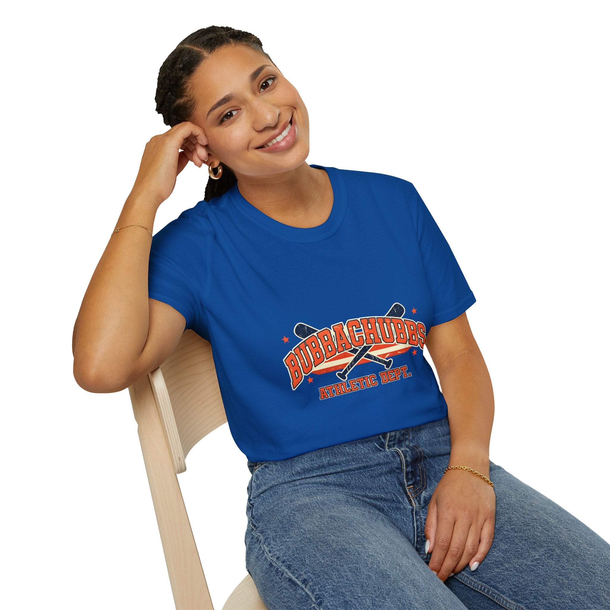 BubbaChubbs Athletic Logo Only T-Shirt Printify