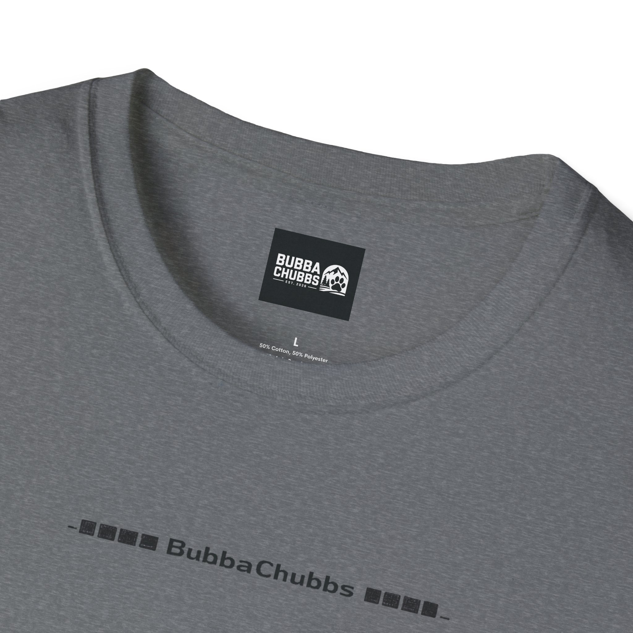 BubbaChubbs Classic Heavy Text Short-Sleeve Tee - BubbaChubbs Brand