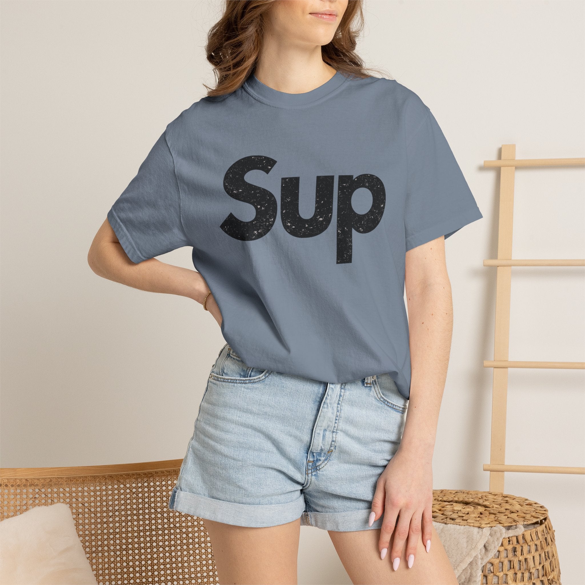 BubbaChubbs Sup Black Lettering Tee - BubbaChubbs Brand
