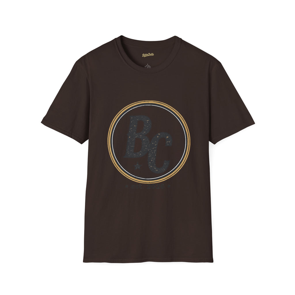 BubbaChubbs Logo Simple No Back Graphic Tee Printify