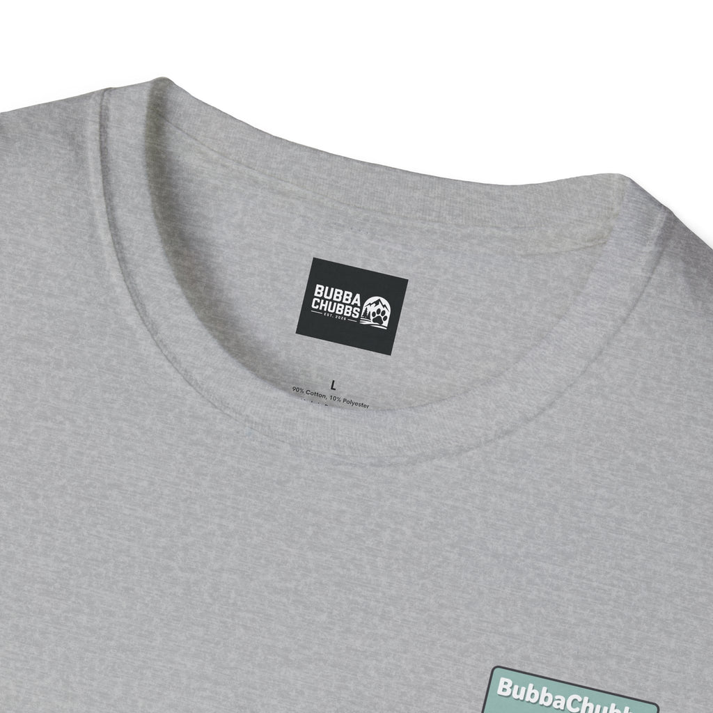 BubbaChubbs Logo front and Back Short-Sleeve Tee - BubbaChubbs Brand