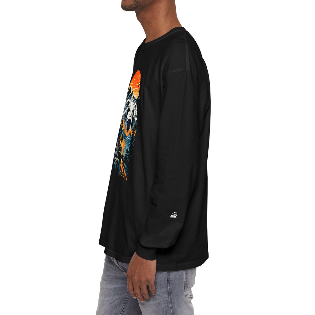 Bear Sunset Long Sleeve Tee