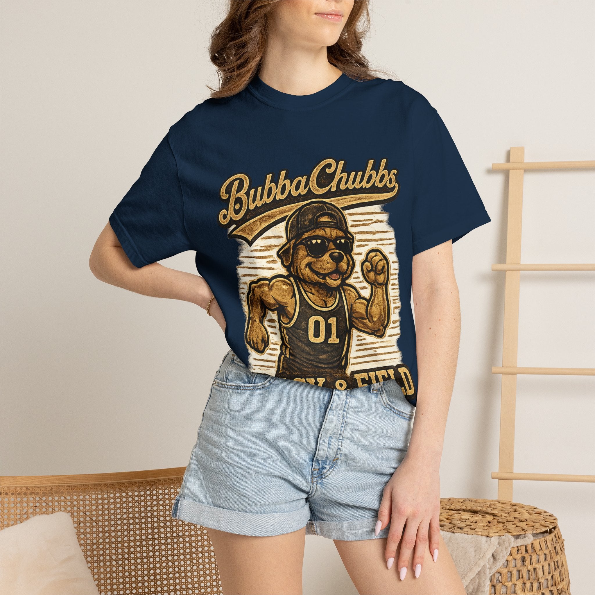 Track & Field Graphic Tee | BubbaChubbs Get Out Stay Wild T-Shirt