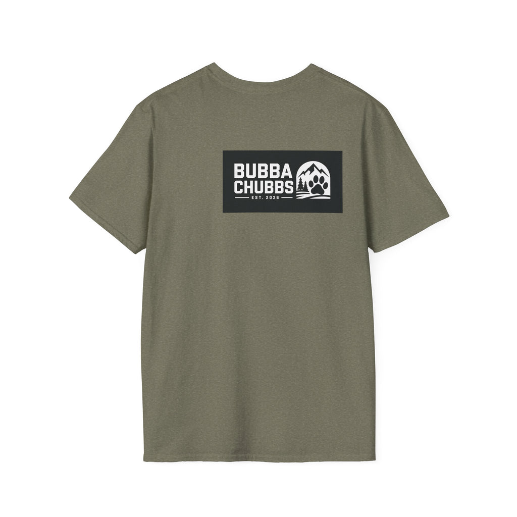 BubbaChubbs Updated Modern Back Large Logo Short-Sleeve Tee - BubbaChubbs Brand