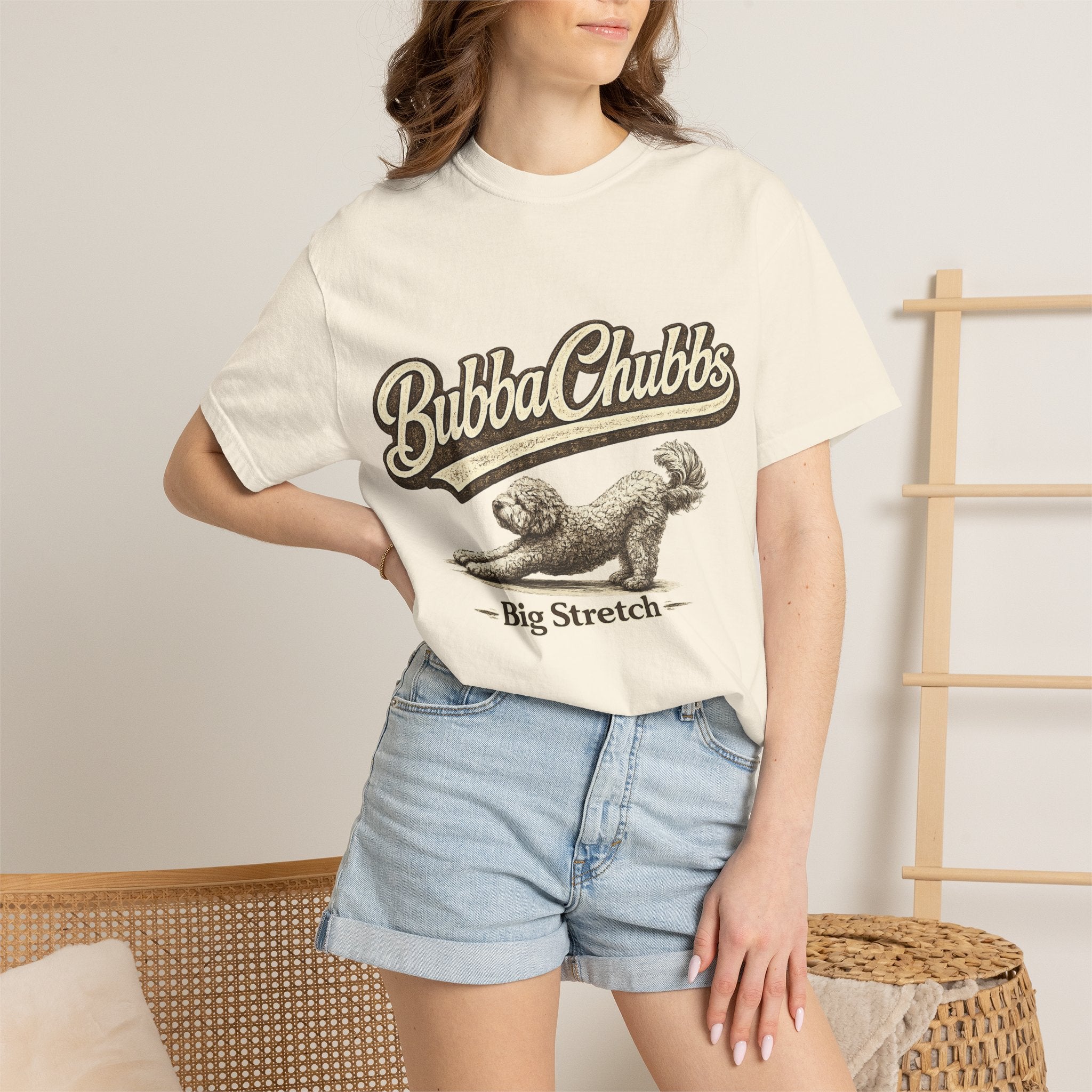 BubbaChubbs Vintage Stretch Support Style Tee Printify