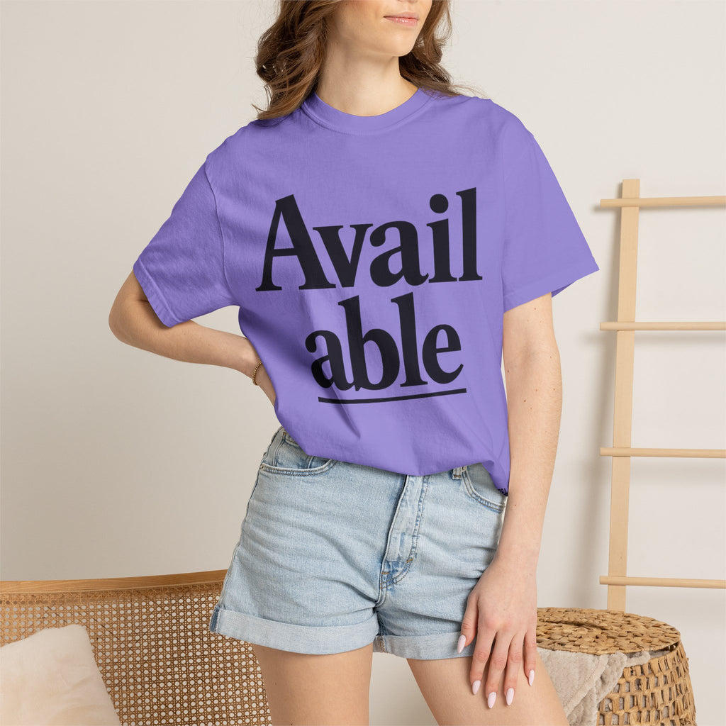 BubbaChubbs Available Tee - BubbaChubbs Brand