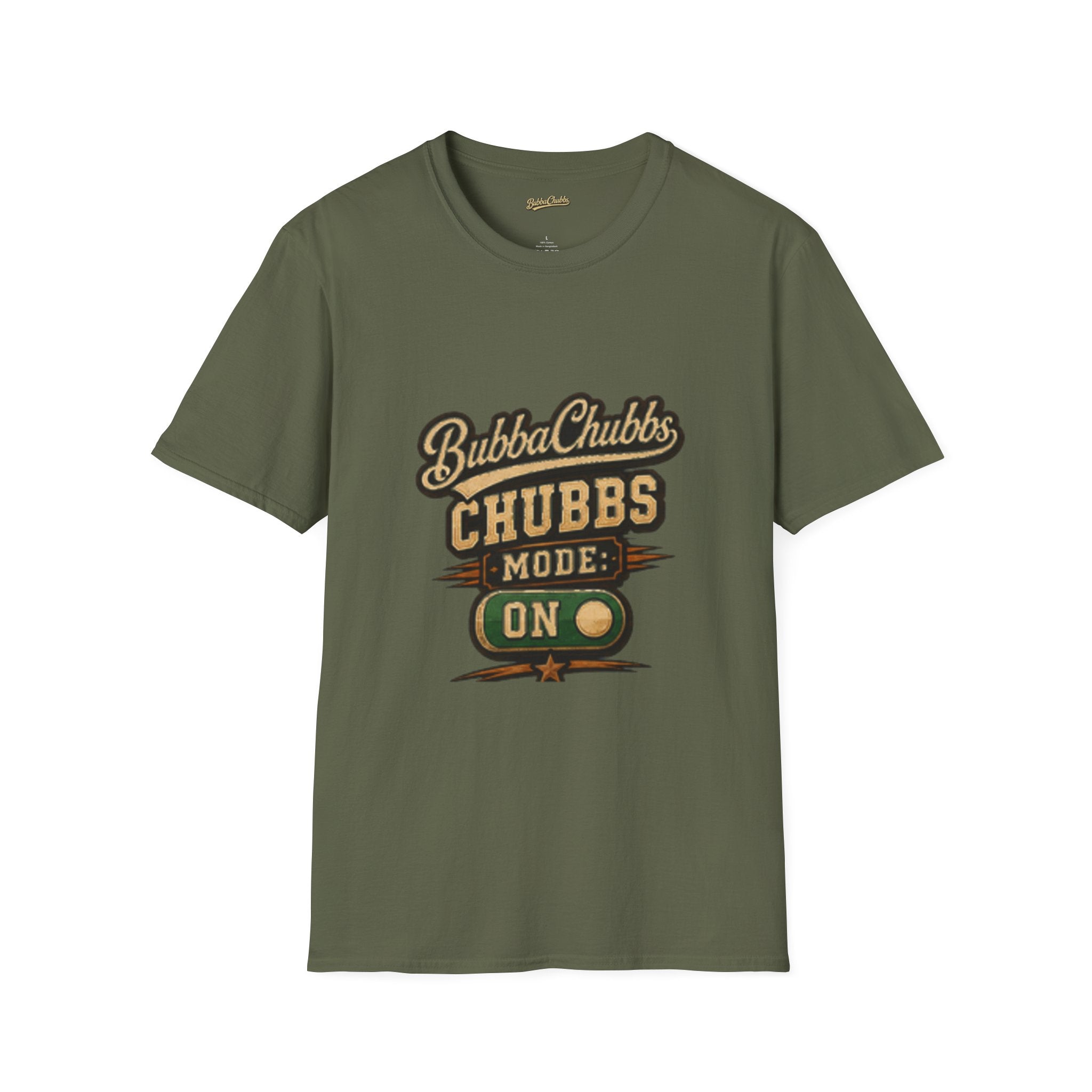 Mode On Graphic Tee | BubbaChubbs Bold Lifestyle T-Shirt