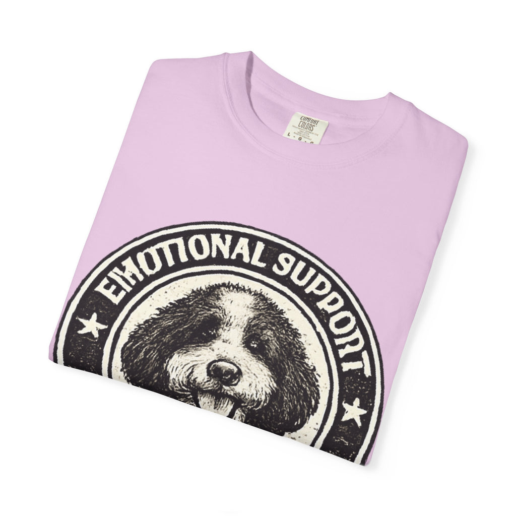 BubbaChubbs Doodle Vintage Emotional Support Style Tee Printify