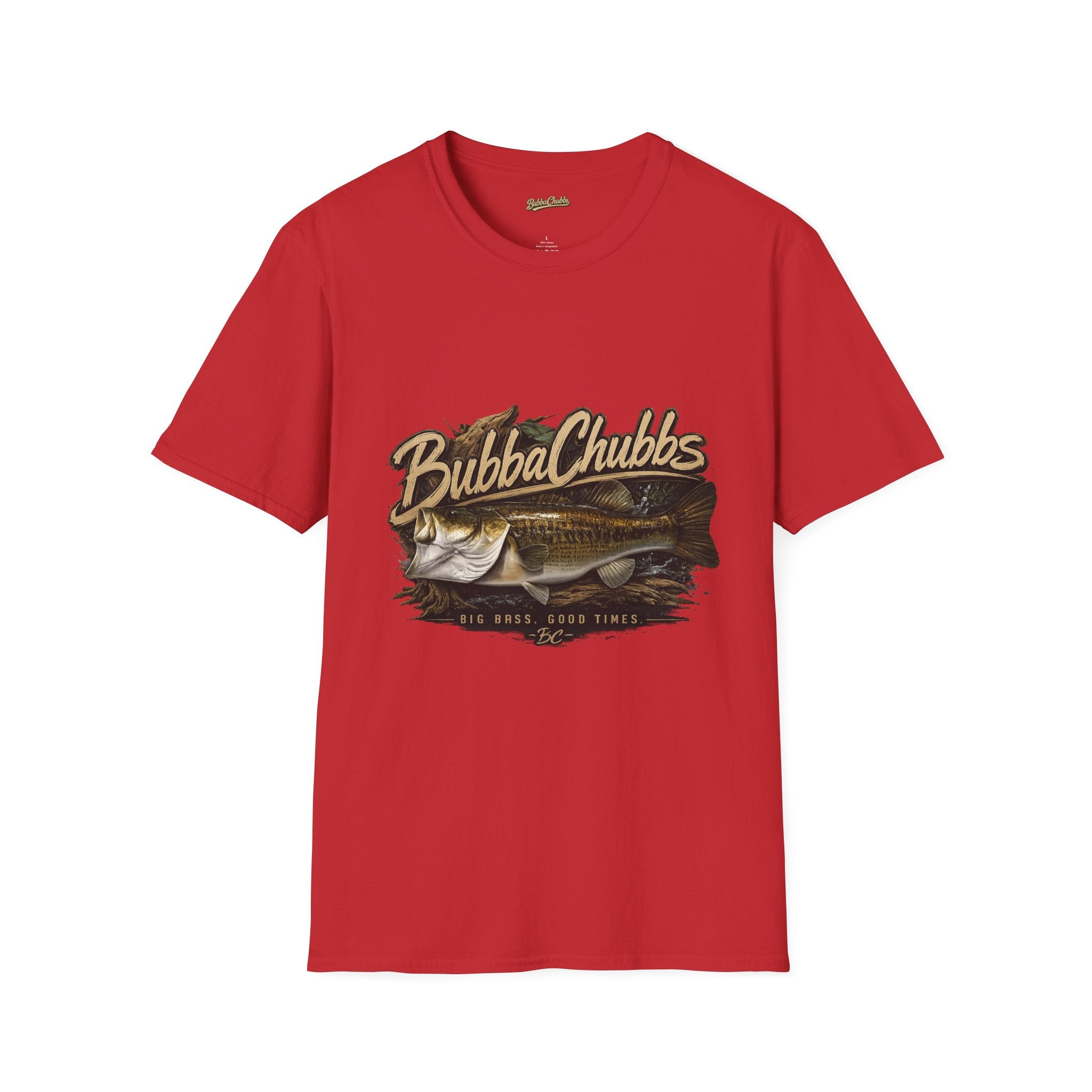BubbaChubbs Gone Fishing Graphic Tee Printify