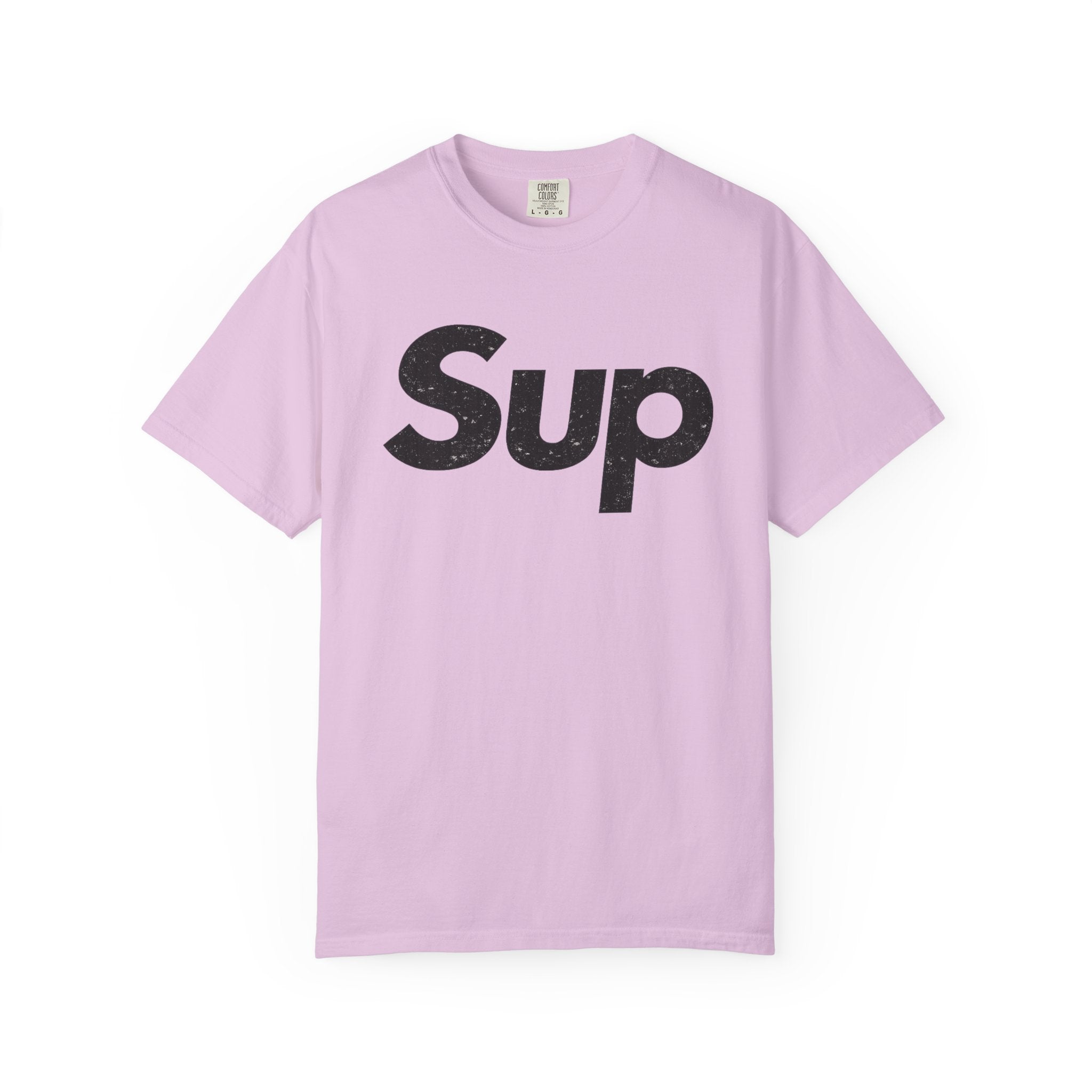 BubbaChubbs Sup Black Lettering Tee - BubbaChubbs Brand