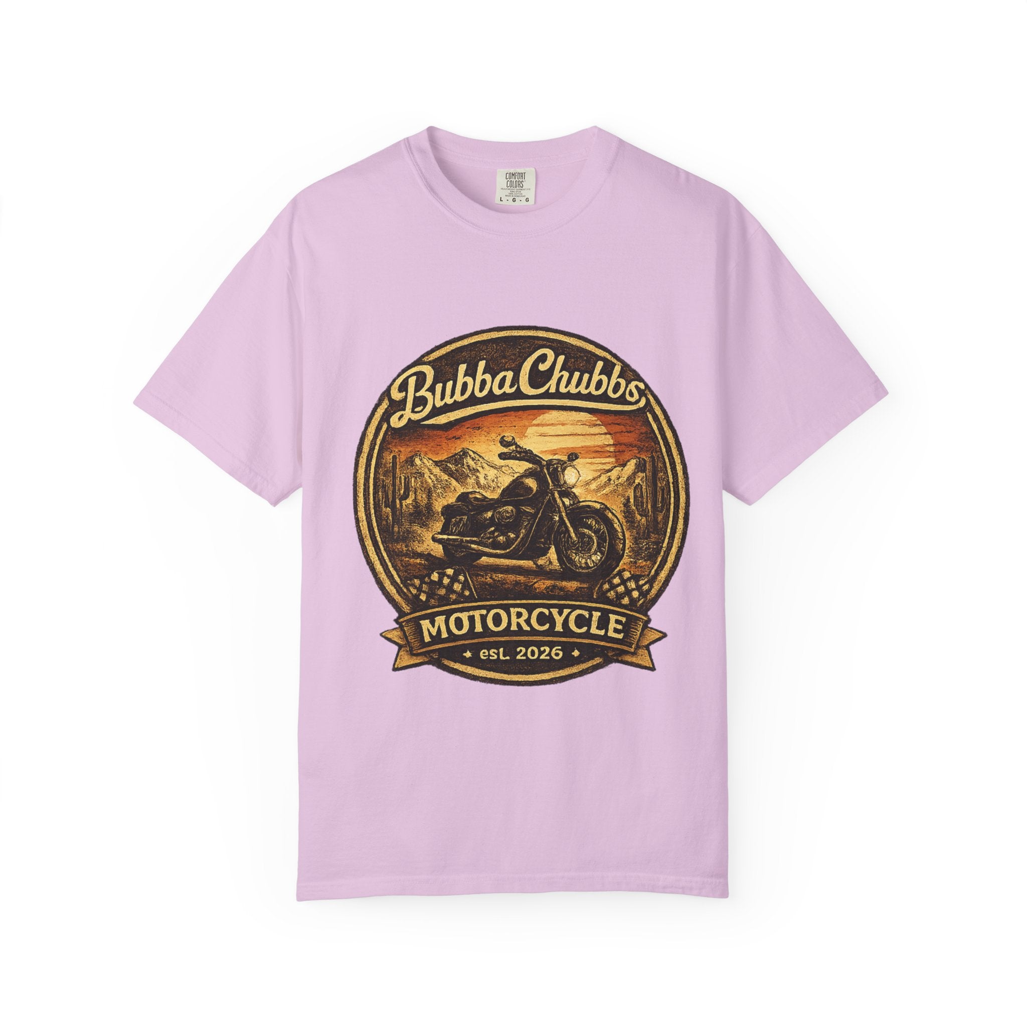 Motorcycle Graphic Tee | BubbaChubbs Biker Get Out Stay Wild T-Shirt