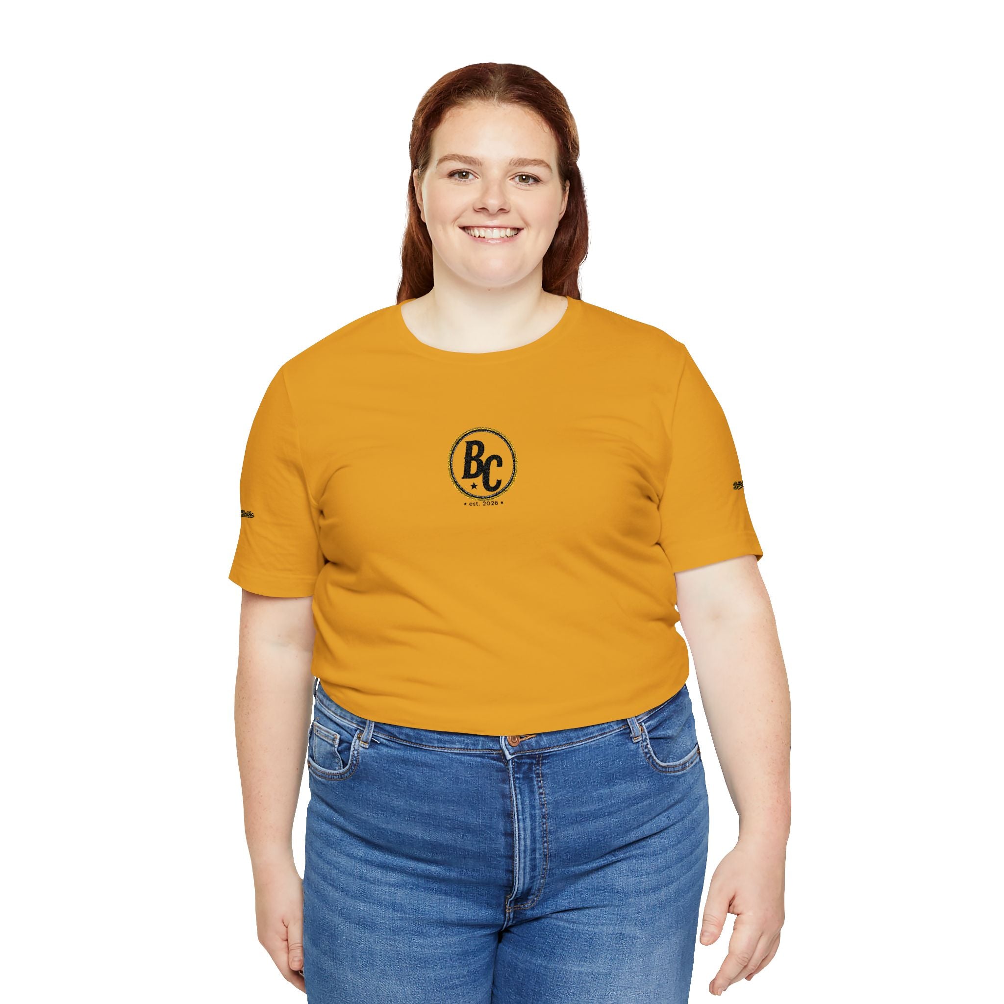 BubbaChubbs - Embroidered Logo - Unisex Jersey Short Sleeve Tee
