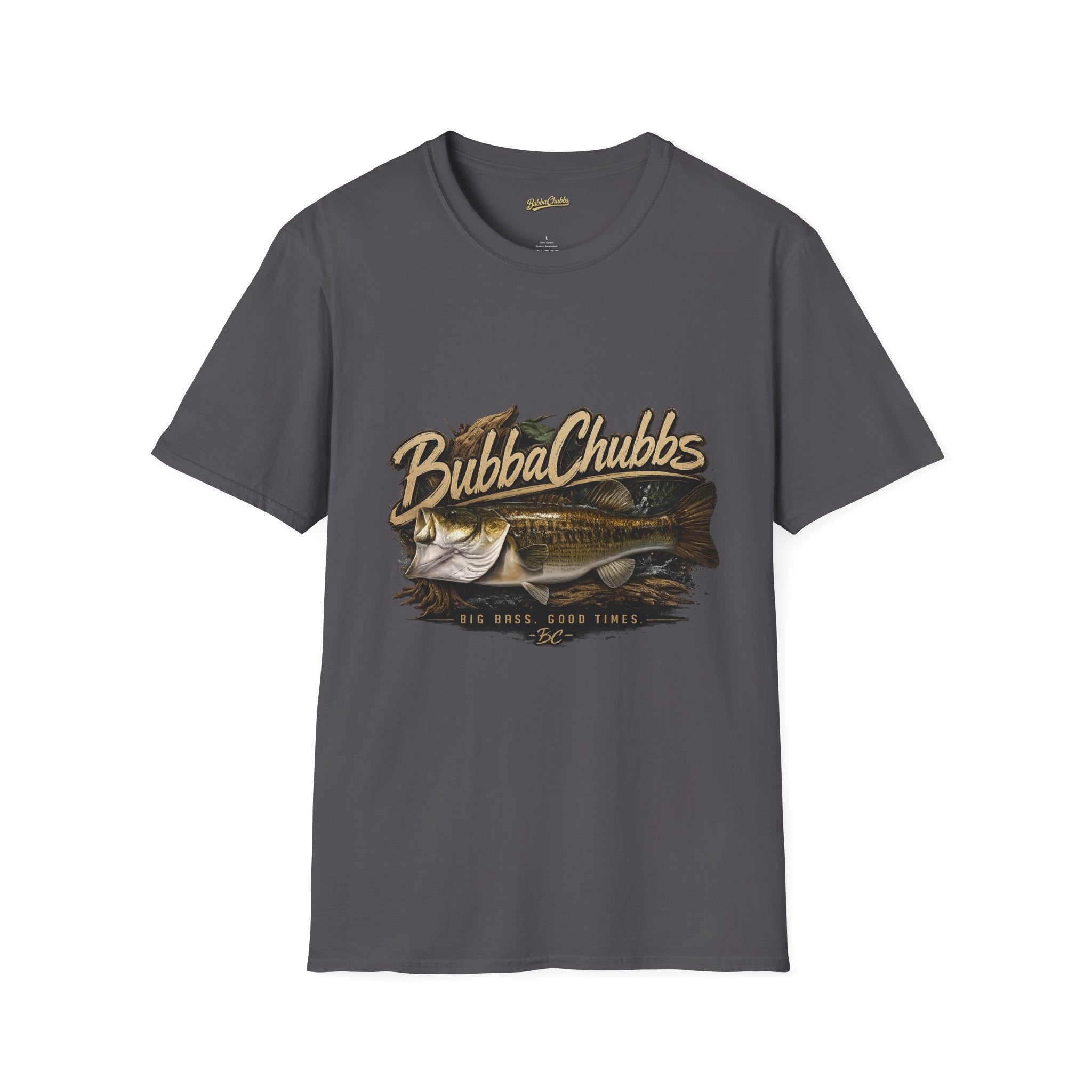 BubbaChubbs Gone Fishing Graphic Tee Printify