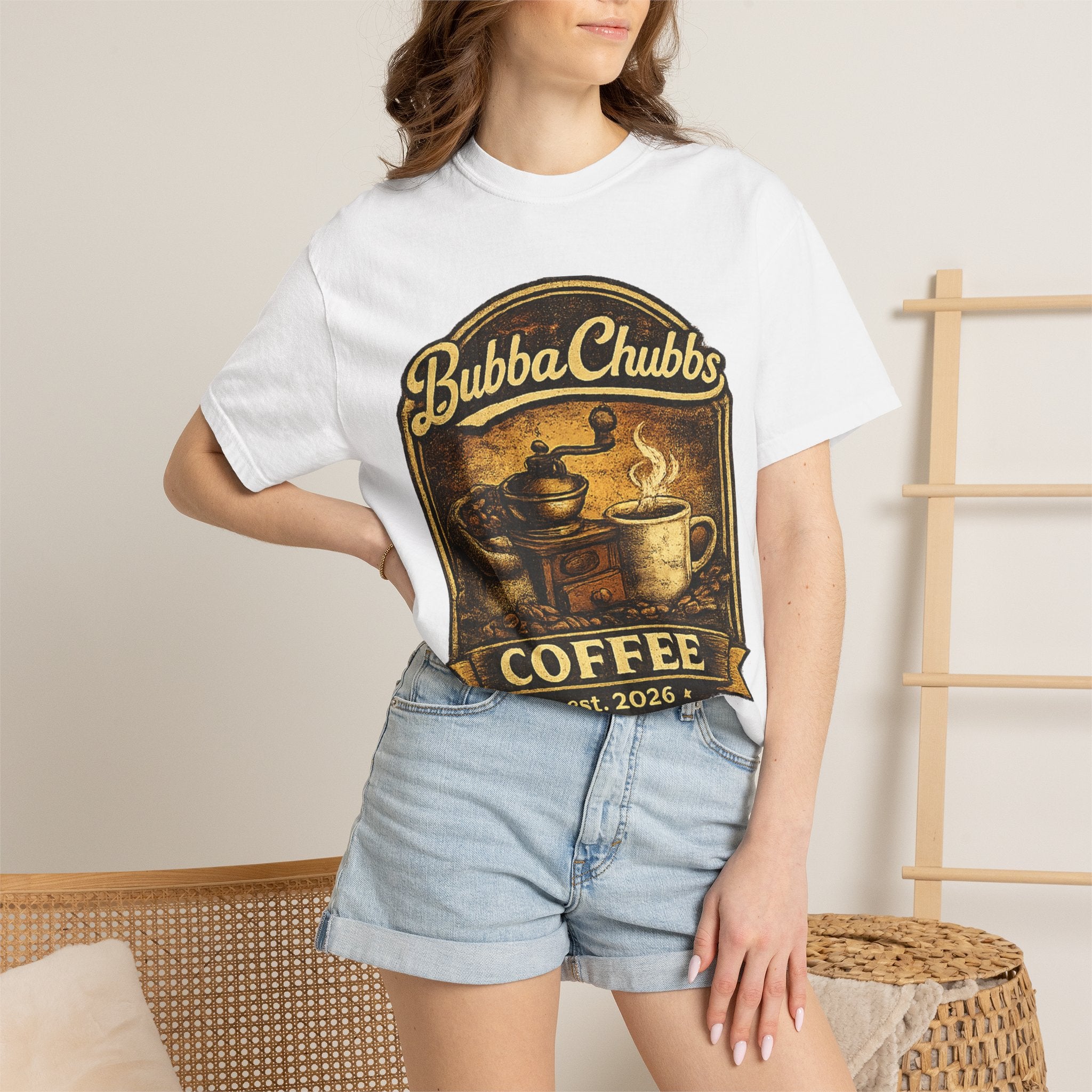 Coffee Graphic Tee | BubbaChubbs Get Out Stay Wild T-Shirt