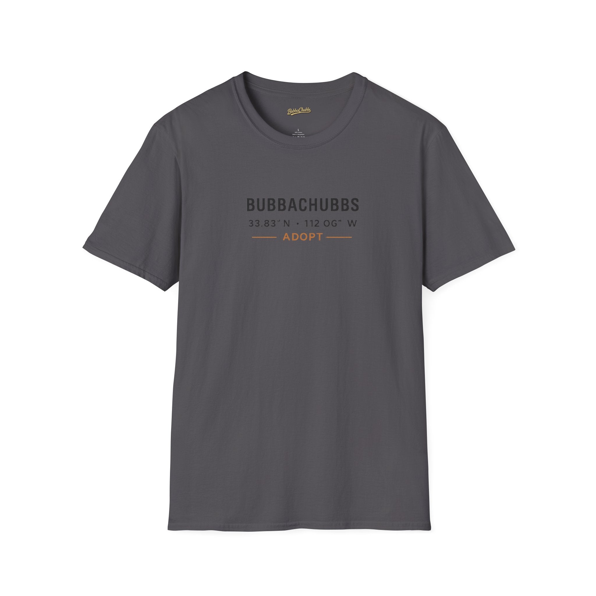 BubbaChubbs Adopt Latitude Tee - BubbaChubbs Brand