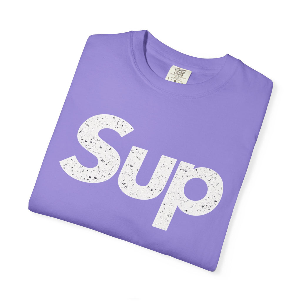 BubbaChubbs Sup White Lettering Tee - BubbaChubbs Brand