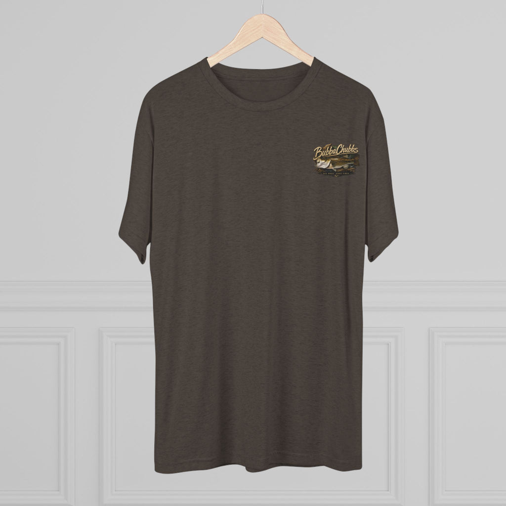 BubbaChubbs Bass Eli Minimalist Logo Tee — Adventure Outdoor Crew Shirt Printify