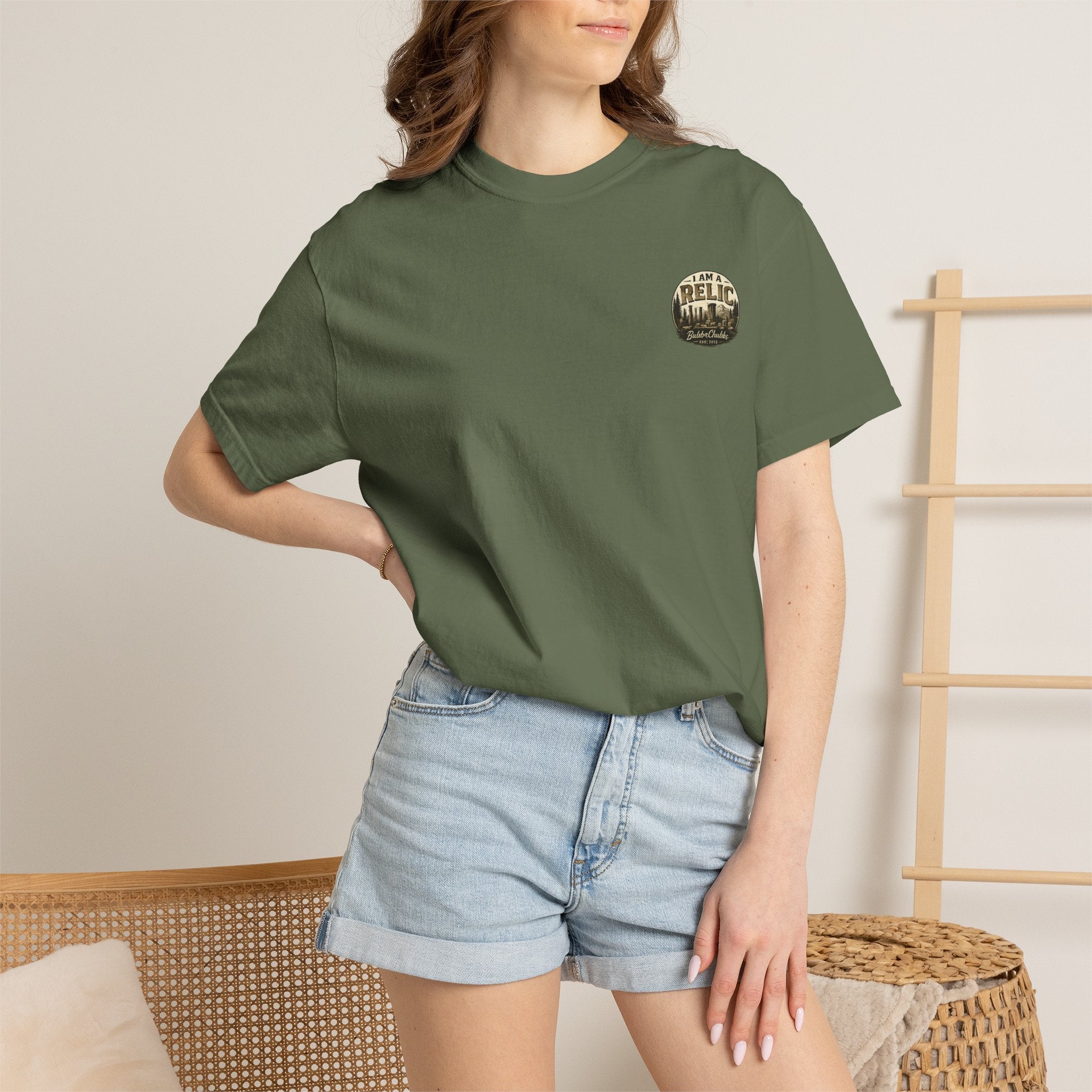 BubbaChubbs Minimal I am Relic Tee - BubbaChubbs Brand