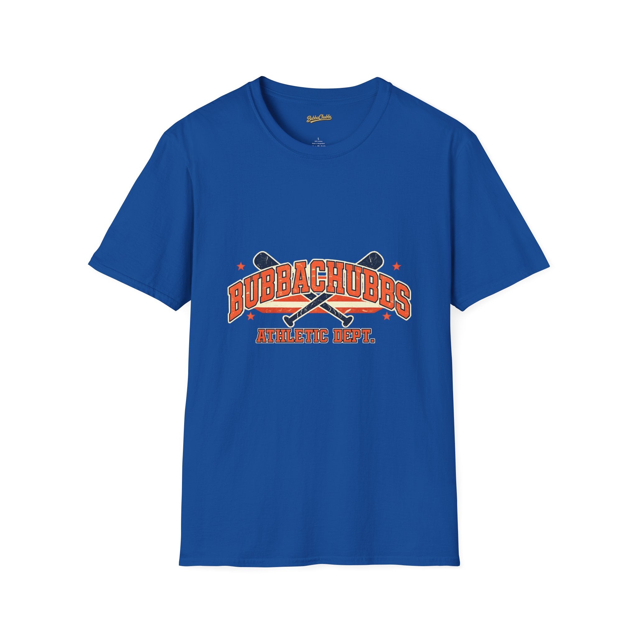 BubbaChubbs Athletic Logo Only T-Shirt Printify