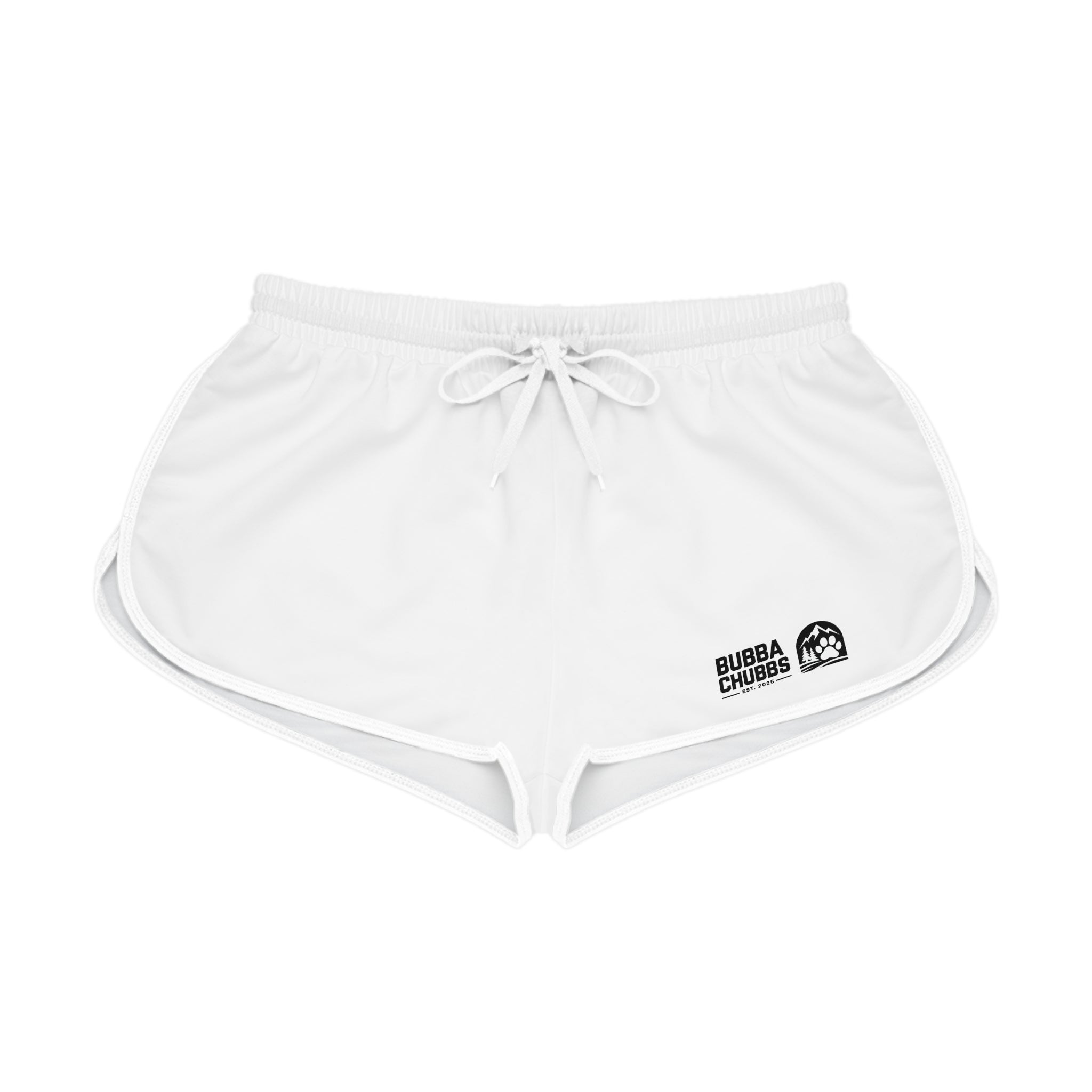 BubbaChubbs- Relaxed Women's Shorts Logo Athletic Retro - BubbaChubbs Brand